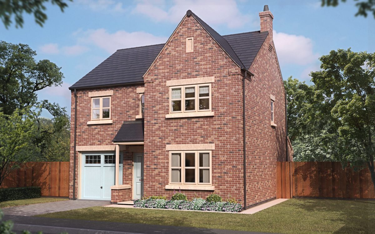 Tradeglaze commence installations of double glazing on Lindum Homes Hawks Chase homes in Welton